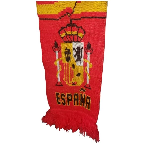 CT1584(1) Spain Espana National Team Soccer Scarf - Picture 2 of 3